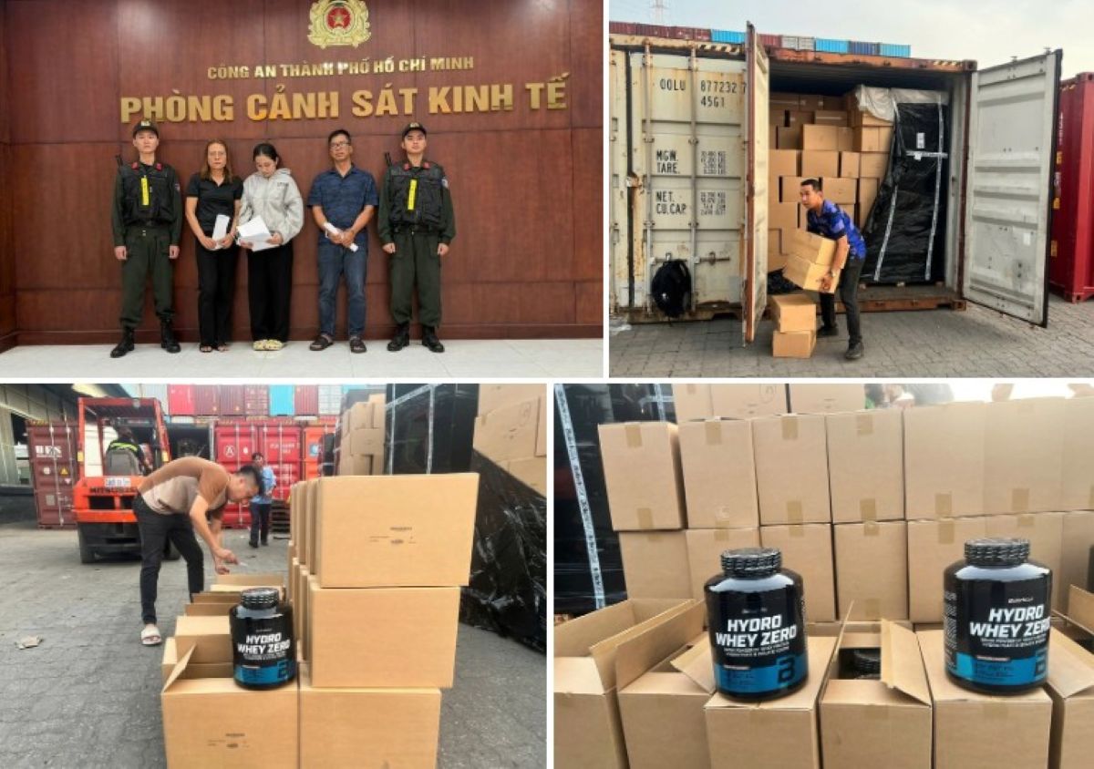 Đ&aacute;nh sập đường d&acirc;y bu&ocirc;n thực phẩm chức năng lậu: Gần 50.000 sản phẩm gi&aacute; trị h&agrave;nh chục tỷ đồng