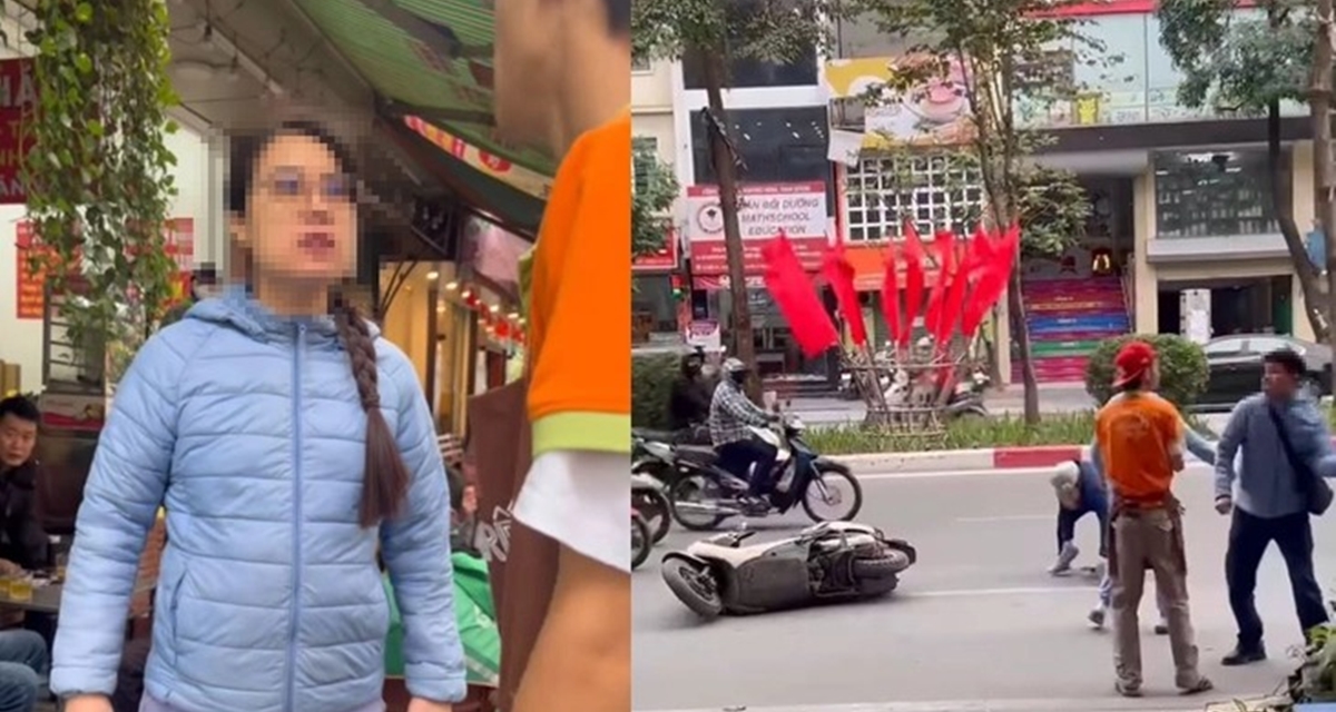 H&agrave; Nội: Cặp đ&ocirc;i c&atilde;i nhau với người gi&agrave;, h&agrave;nh hung người đến can ngăn, nguồn cơn từ việc cỏn con