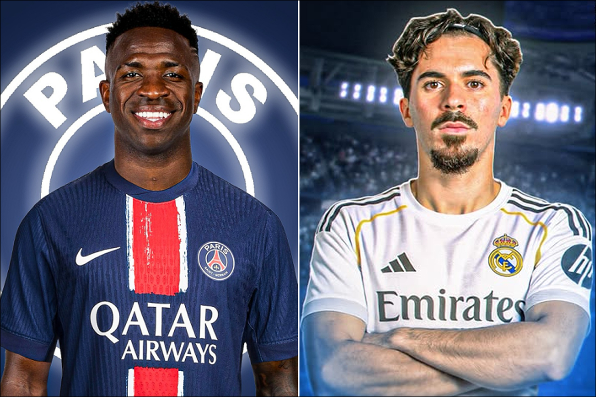 Vinicius gia nhập PSG trong th&aacute;ng 1/2026, Real Madrid quyết đổi lấy tiền vệ hay nhất thế giới?