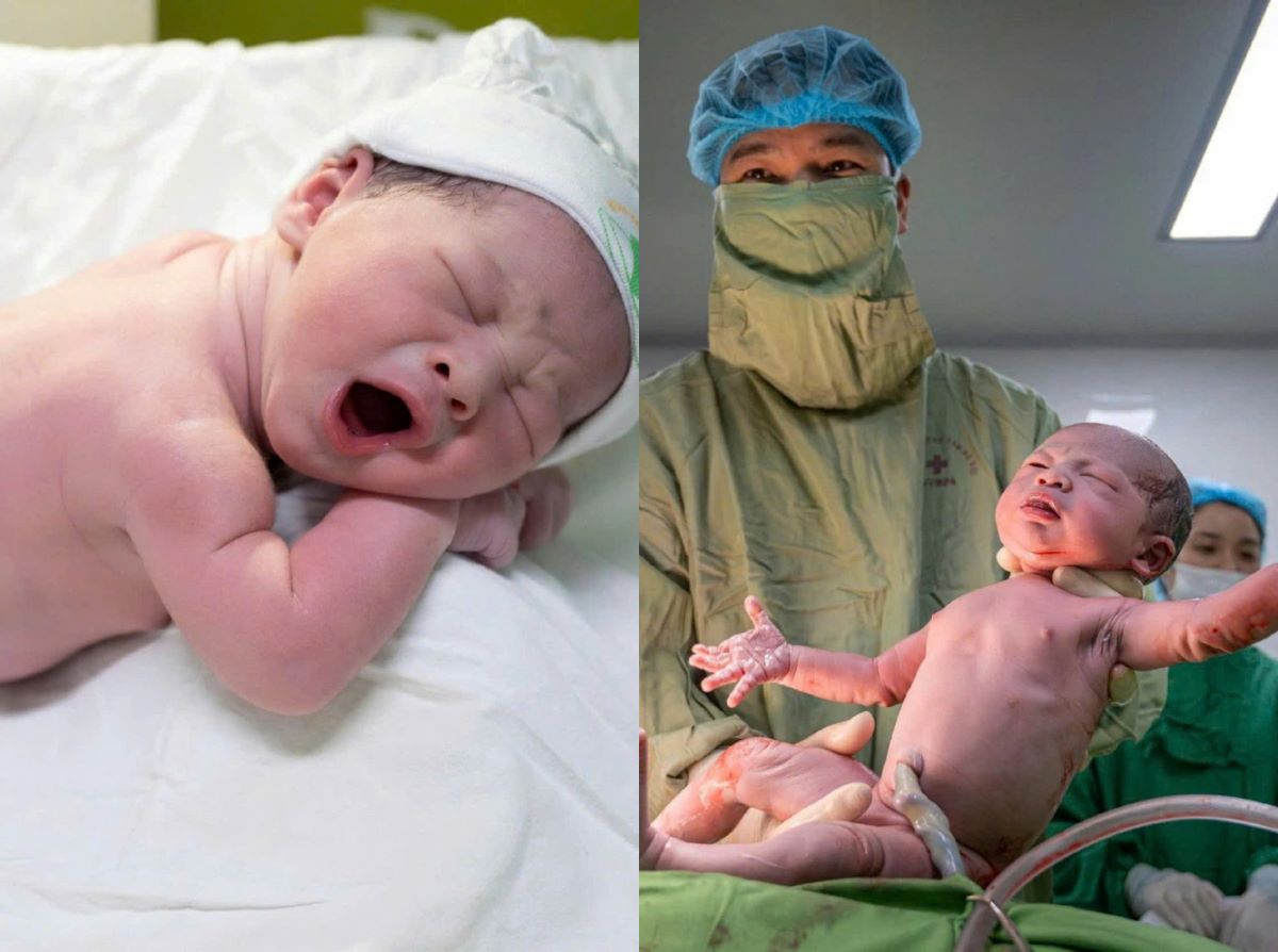 Khoảnh khắc giao thừa tại Bệnh viện Phụ sản H&agrave; Nội: Những &lsquo;c&ocirc;ng d&acirc;n 2026&rsquo; đầu ti&ecirc;n cất tiếng kh&oacute;c