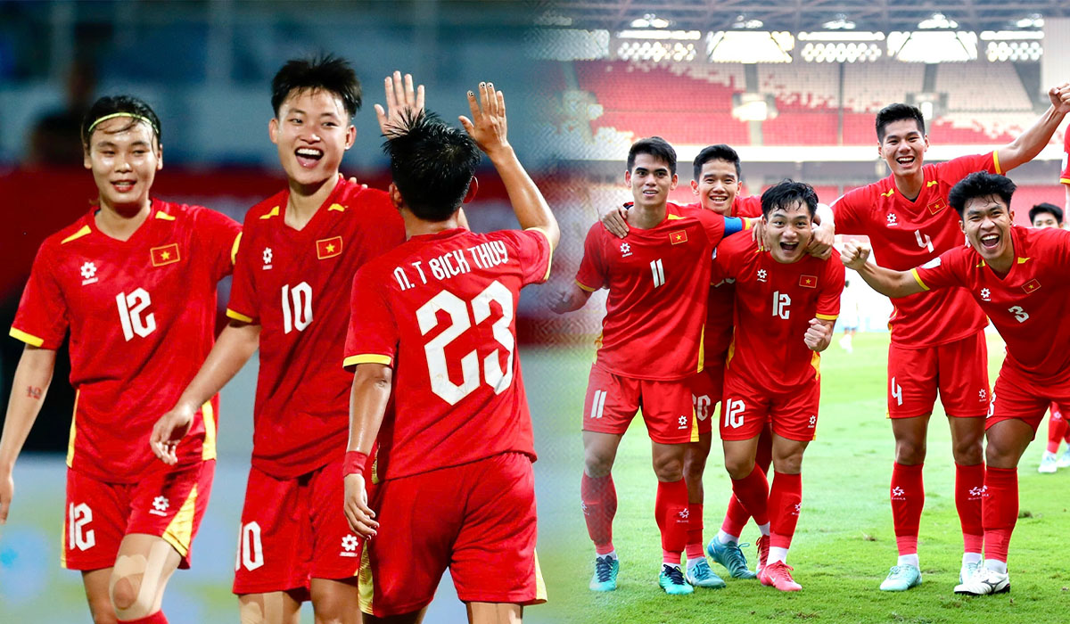 Lịch thi đấu c&aacute;c ĐT b&oacute;ng đ&aacute; Việt Nam năm 2026: ĐT nữ Việt Nam săn v&eacute; World Cup; HLV Kim Sang-sik lập kỳ t&iacute;ch?