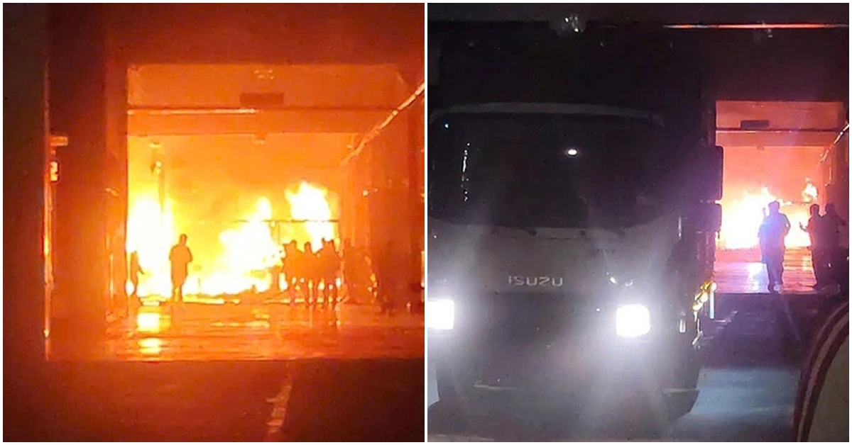 Ch&aacute;y lớn đầu năm: Showroom &ocirc; t&ocirc; ở TPHCM bốc ch&aacute;y dữ dội, nhiều người hoảng loạn chạy tho&aacute;t th&acirc;n