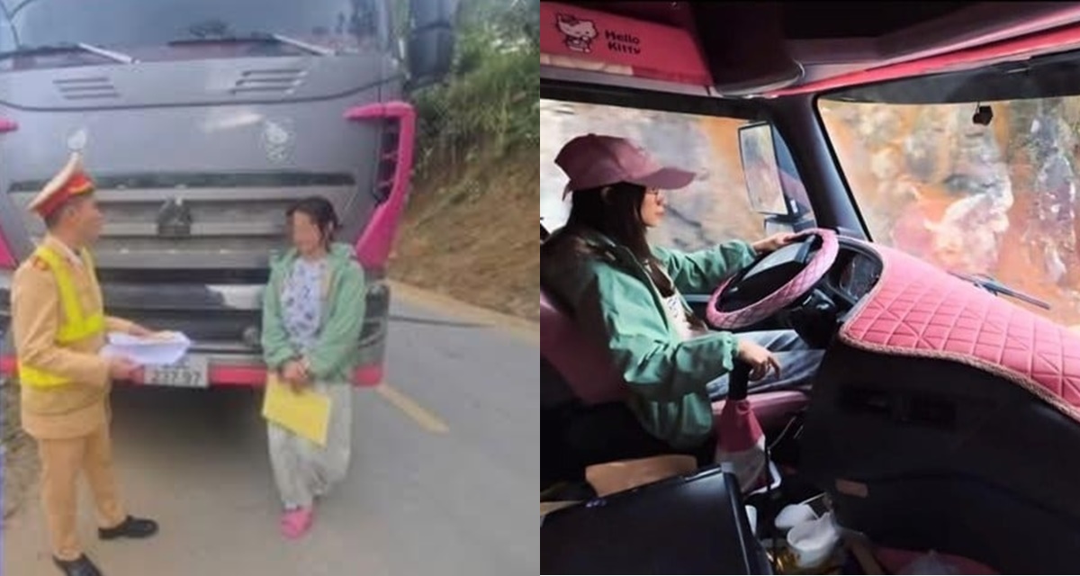 C&ocirc;ng an v&agrave;o cuộc, nữ TikToker l&aacute;i xe tải chặn đầu xe kh&aacute;c v&igrave; nghĩ m&igrave;nh bị tr&ecirc;u ghẹo nhận c&aacute;i kết đắng