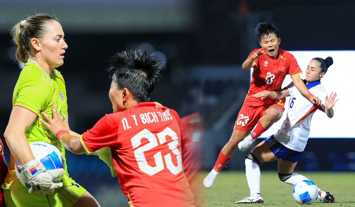 Thắng tranh c&atilde;i ĐT nữ Việt Nam tại SEA Games, ĐT nữ Philippines bất ngờ nhận được vinh dự lớn