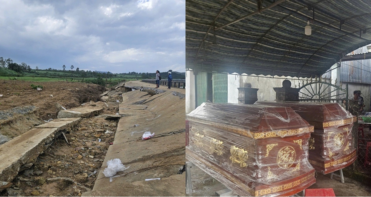 Rộ th&ocirc;ng tin xe tải chạy qua đường cấm khiến bờ k&egrave; đổ sập đ&egrave; 4 người d&acirc;n tử vong, cơ quan chức năng l&ecirc;n tiếng