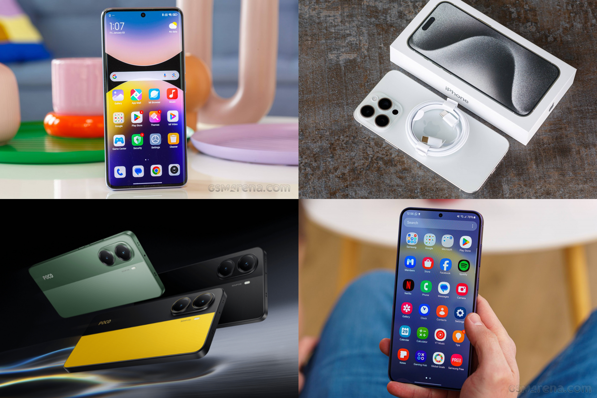 Tin c&ocirc;ng nghệ hot 4/1: Poco X7 Pro mạnh mẽ, iPhone 15 Pro Max gi&aacute; rẻ, Galaxy S24 Plus hấp dẫn, Redmi Note 14 Pro+ hot