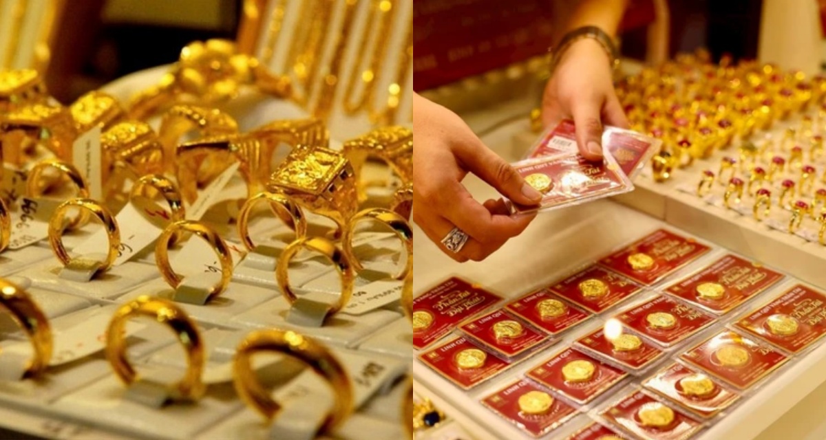 Gi&aacute; v&agrave;ng h&ocirc;m nay 4/1: V&agrave;ng nhẫn &lsquo;leo thang&rsquo; vượt xa v&agrave;ng miếng, thế giới tăng mạnh