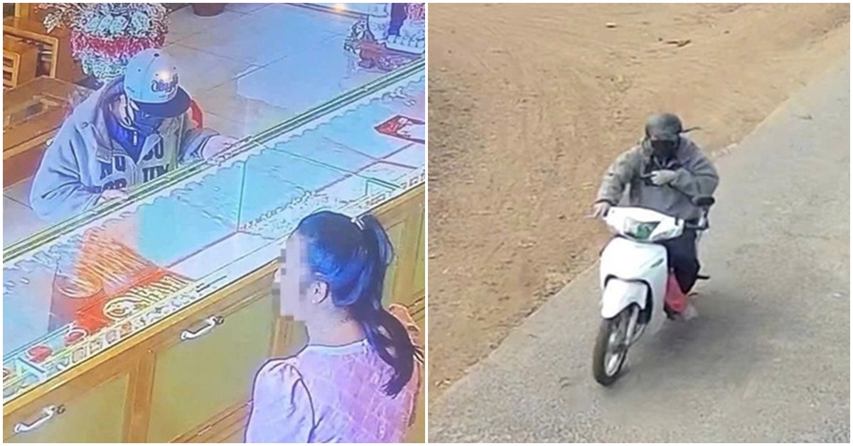 Ch&acirc;n dung nghi phạm cướp tiệm v&agrave;ng chợ Nh&acirc;n Cơ, bị bắt ngay trước giờ chuẩn bị vượt bi&ecirc;n