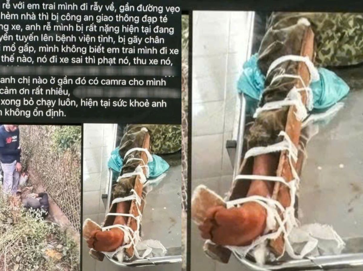 Thực hư th&ocirc;ng tin CSGT đạp người d&acirc;n g&atilde;y ch&acirc;n ở Đắk Lắk: CSGT Đắk Lắk th&ocirc;ng b&aacute;o khẩn