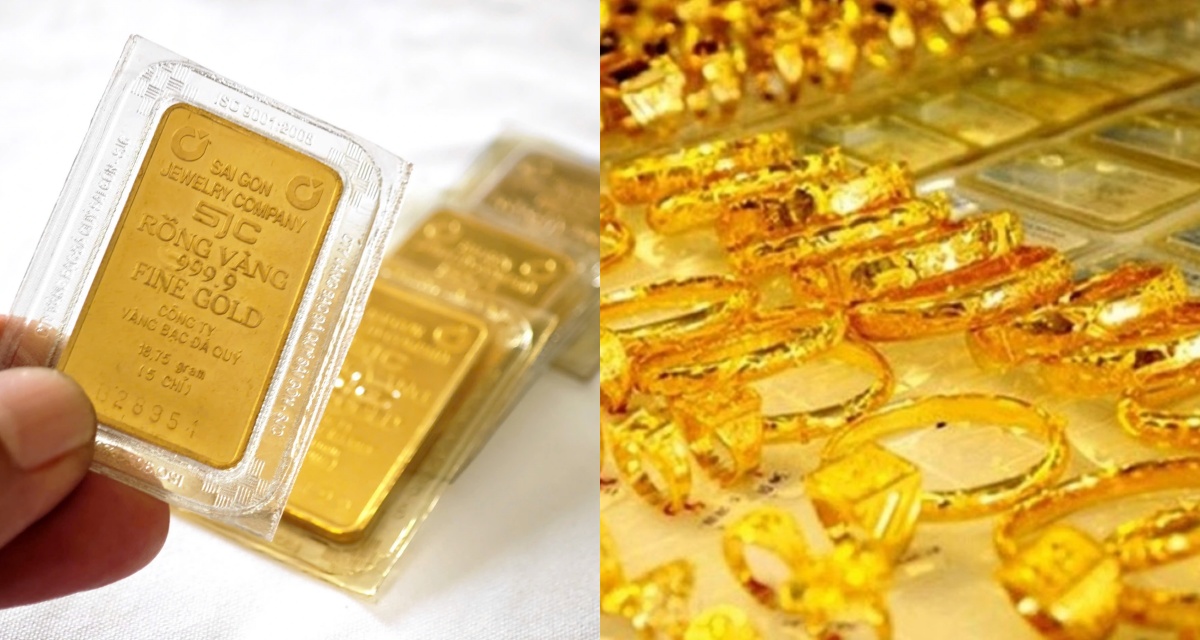 Gi&aacute; v&agrave;ng chốt phi&ecirc;n 5/1: V&agrave;ng SJC, v&agrave;ng nhẫn 9999 tăng mạnh, thế giới lập kỷ lục mới