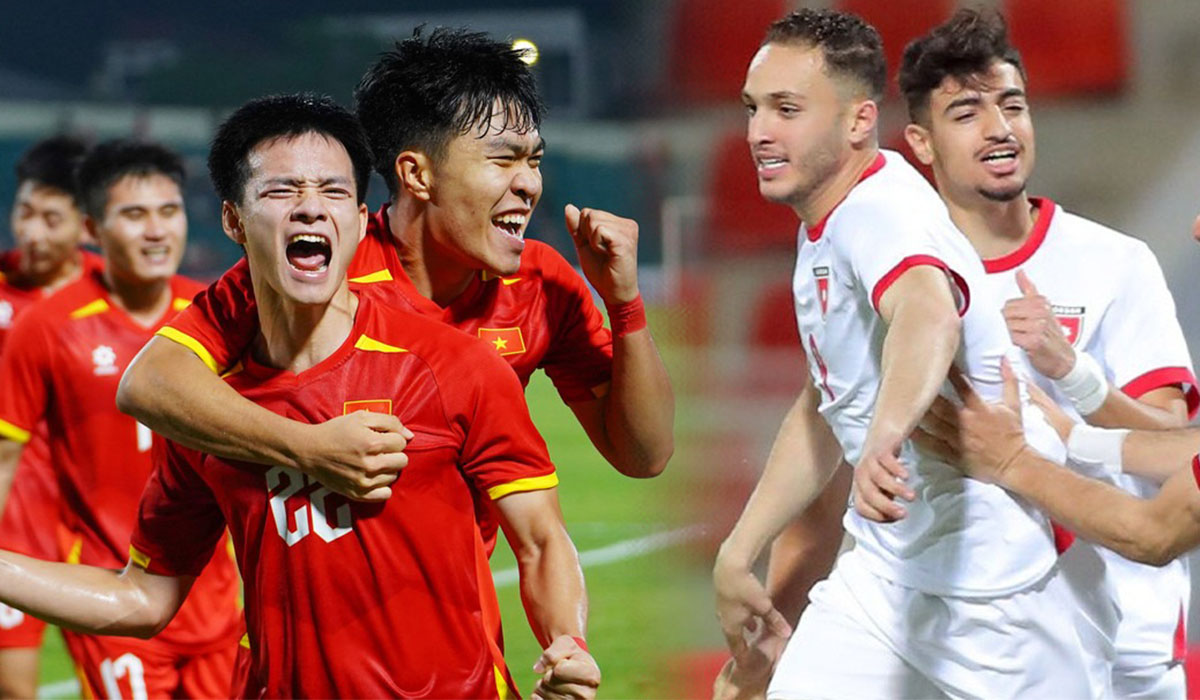 U23 Việt Nam được \'thần may mắn\' đồng h&agrave;nh, CĐV Jordan đồng loạt phản ứng trước giờ b&oacute;ng lăn