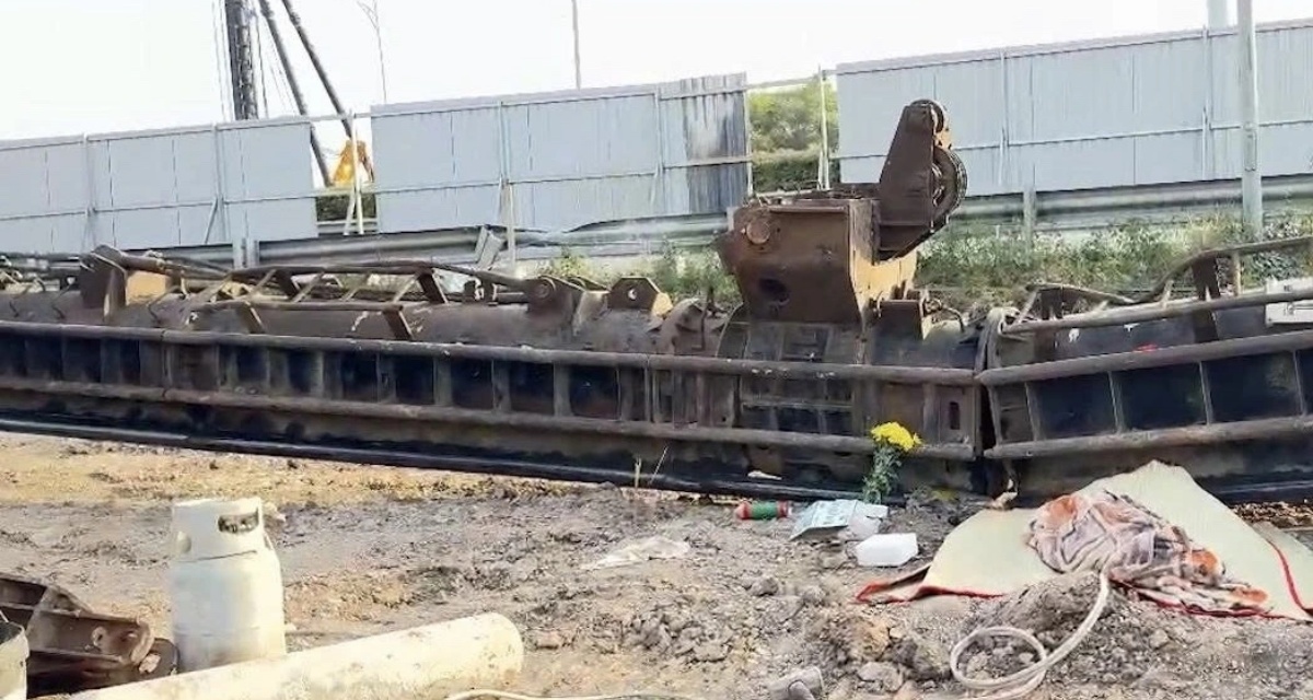 Tai nạn c&ocirc;ng trường cao tốc TP.HCM-Long Th&agrave;nh khiến c&ocirc;ng nh&acirc;n tử vong, chi tiết đang được điều tra l&agrave;m r&otilde; nguy&ecirc;n nh&acirc;n 