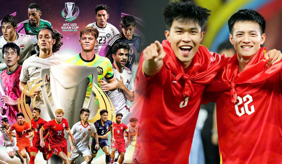Lịch thi đấu VCK U23 ch&acirc;u &Aacute; 2026 mới nhất: HLV Kim Sang-sik gi&uacute;p U23 Việt Nam \'ph&aacute; dớp\' Jordan?