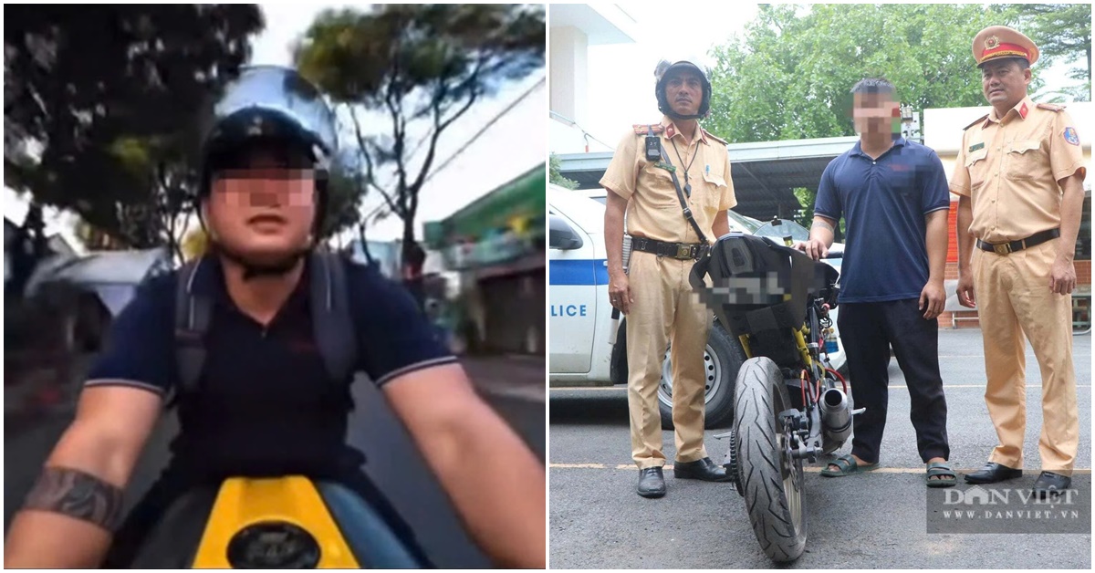 C&aacute;i kết đắng cho nam thanh ni&ecirc;n c&oacute; h&agrave;nh động liều lĩnh tr&ecirc;n đường Đỗ Mười rồi quay lại đăng l&ecirc;n mạng