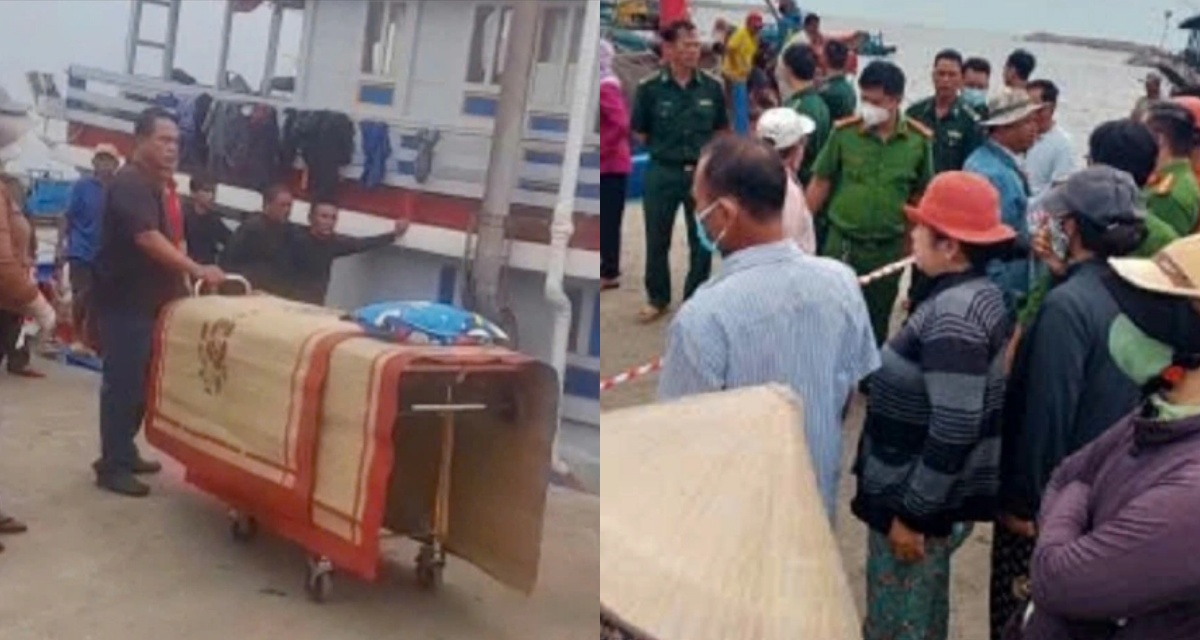 Danh t&iacute;nh thuyền vi&ecirc;n tử vong khi lặn kiểm tra ch&acirc;n vịt t&agrave;u c&aacute; tr&ecirc;n biển ở L&acirc;m Đồng: Hiện trường x&oacute;t xa