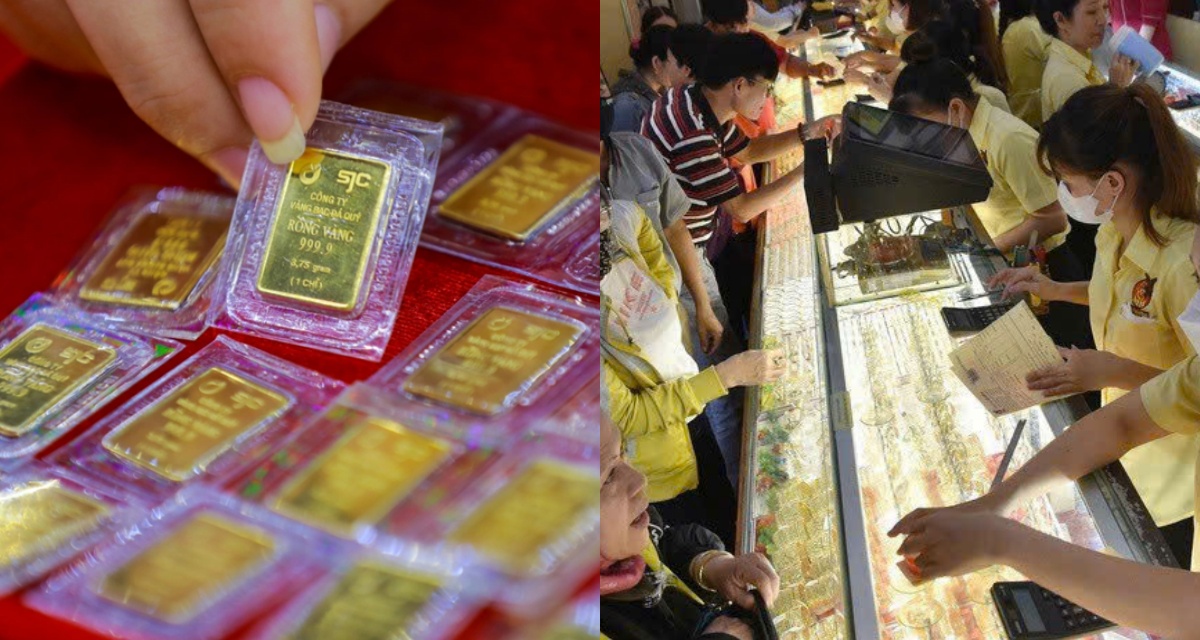 Gi&aacute; v&agrave;ng h&ocirc;m nay 6/1 tăng sốc, v&agrave;ng trong nước bứt tốc mạnh, thế giới dậy s&oacute;ng v&igrave; biến động địa ch&iacute;nh