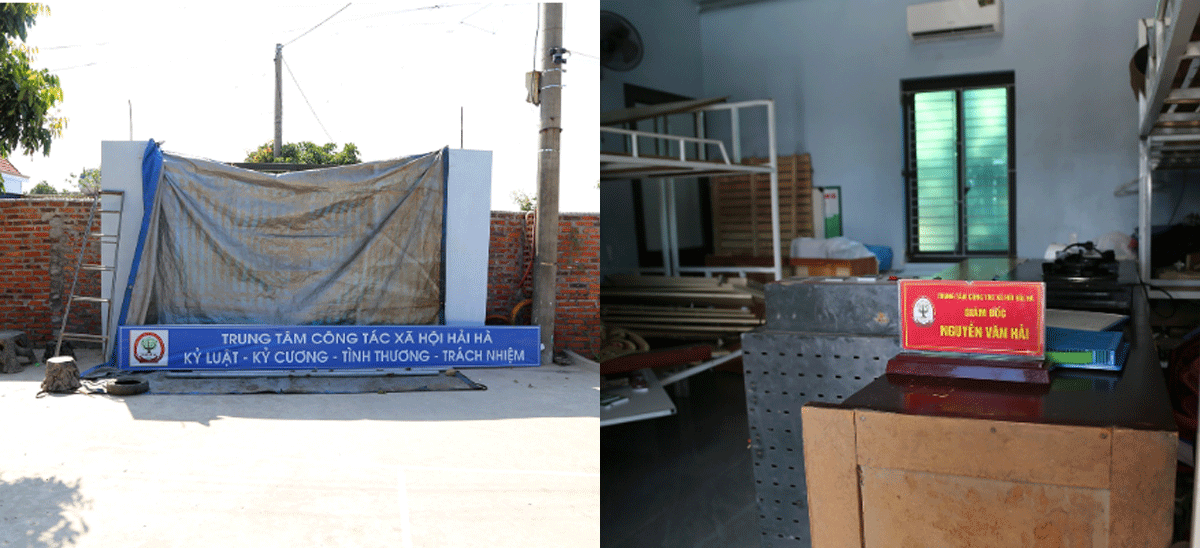 Ph&aacute;t hiện gậy gỗ 1m ở Trung t&acirc;m c&ocirc;ng t&aacute;c x&atilde; hội Hải H&agrave;, h&agrave;ng x&oacute;m h&eacute; lộ t&igrave;nh tiết g&acirc;y sốc về học vi&ecirc;n