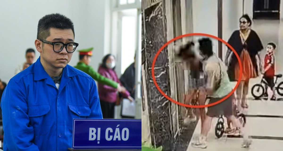 H&agrave; Nội: Phi&ecirc;n t&ograve;a x&eacute;t xử người đ&agrave;n &ocirc;ng h&agrave;nh hung c&ocirc; g&aacute;i tại chung cư, c&oacute; lời khai sốc tại to&agrave;