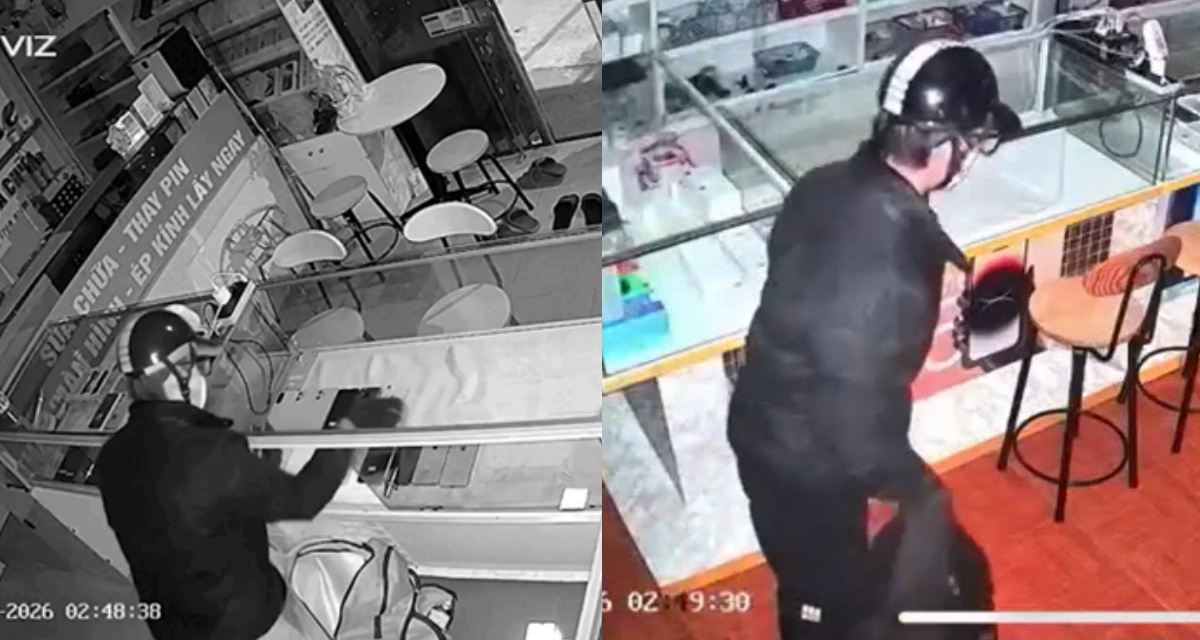 H&agrave; Nội: Hai t&ecirc;n trộm ph&aacute; kh&oacute;a cửa h&agrave;ng lấy gần 50 điện thoại, tiết lộ th&ocirc;ng tin đặc điểm nhận dạng?