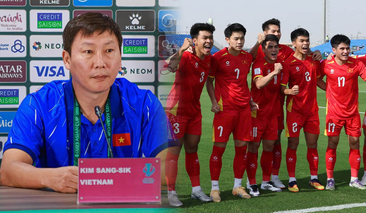 HLV Kim Sang-sik chưa thể \'k&ecirc; cao gối\', kịch bản n&agrave;o gi&uacute;p U23 Việt Nam gi&agrave;nh v&eacute; v&agrave;o tứ kết?
