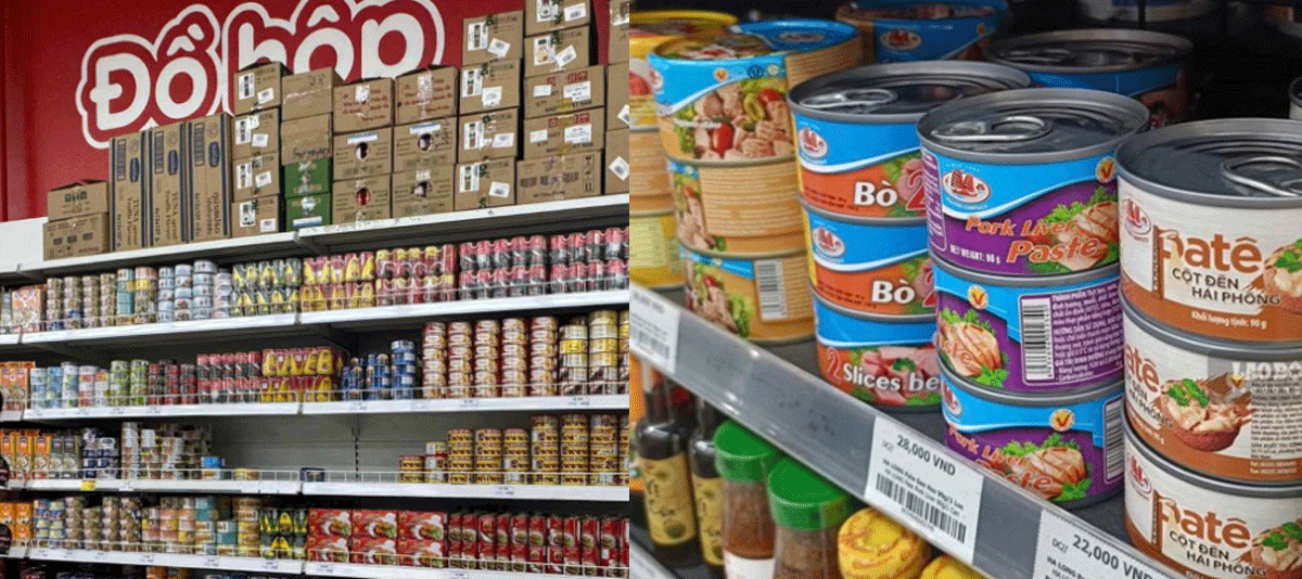 20 chuỗi hệ thống si&ecirc;u thị v&agrave; đại si&ecirc;u thị to&agrave;n quốc b&aacute;n đồ hộp Hạ Long: WinMart, MM Mega Market