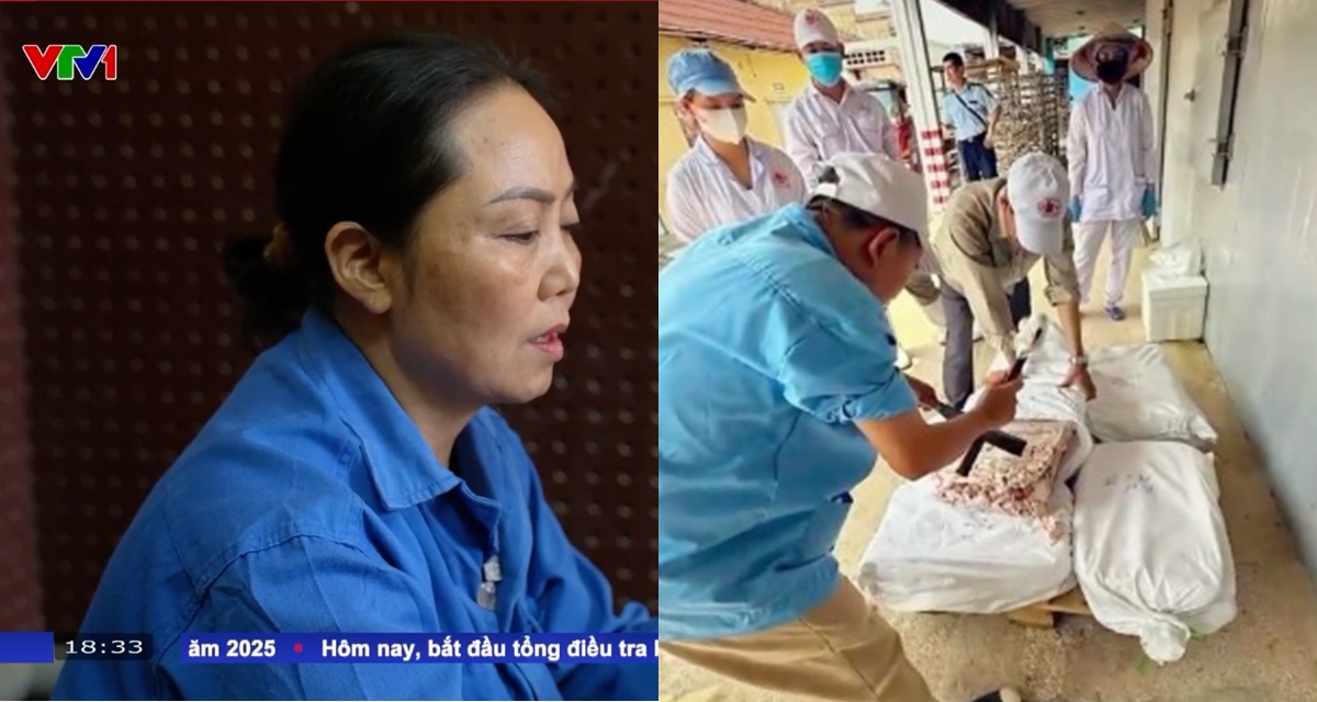 &Aacute;m ảnh lời khai vụ 130 tấn thịt lợn bệnh của CTCP đồ hộp Hạ Long, lộ diện &lsquo;b&agrave; tr&ugrave;m&rsquo; cung cấp h&agrave;ng bẩn