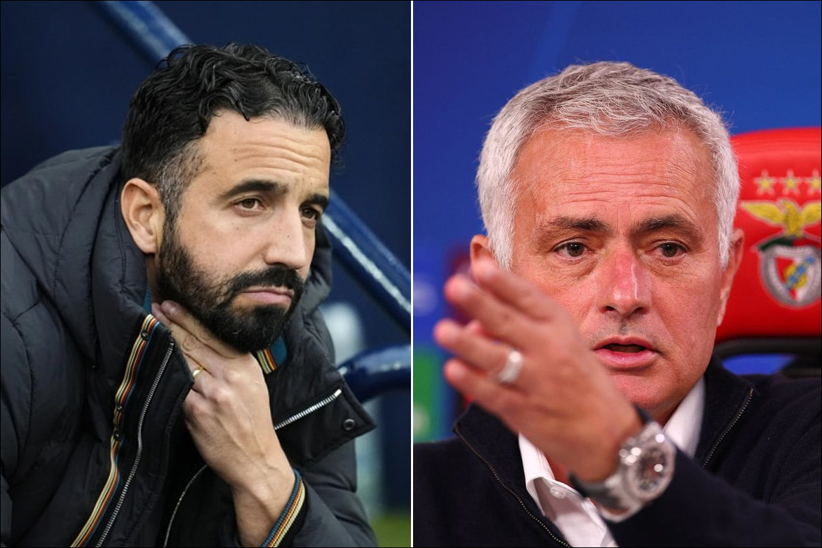 Vừa bị Manchester United sa thải, HLV Ruben Amorim lập tức t&aacute;i xuất thay thế Jose Mourinho?