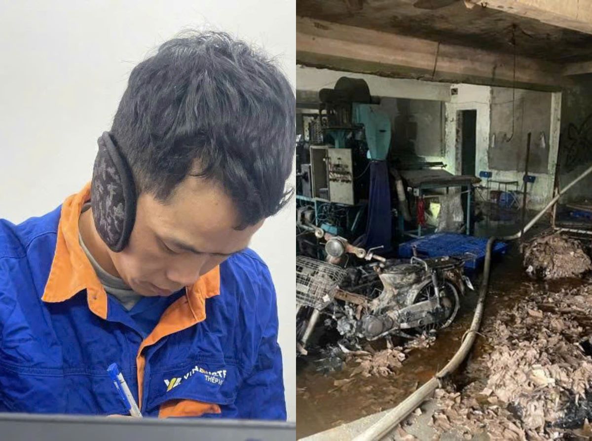 Lời khai r&uacute;ng động của nghi phạm giết người rồi ch&acirc;m lửa đốt xưởng giấy tại Hải Ph&ograve;ng