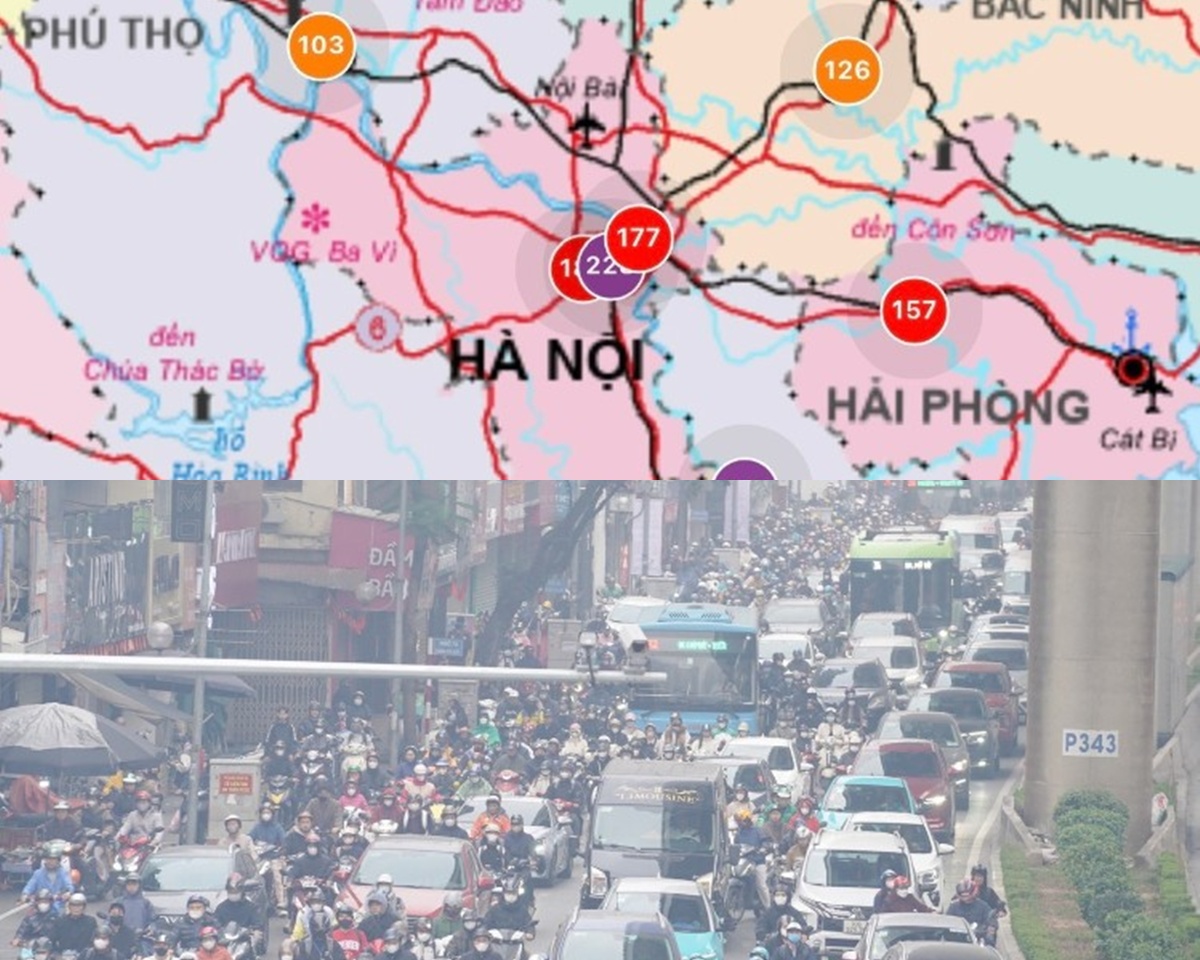 &Ocirc; nhiễm kh&ocirc;ng kh&iacute; chưa từng thấy tại 4 tỉnh miền Bắc s&aacute;ng nay 9/1: H&agrave; Nội kh&ocirc;ng phải nơi tệ nhất?