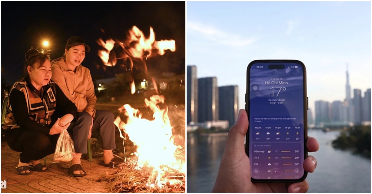 Lạnh kỷ lục ở TP.HCM trong 40 năm qua, nguy&ecirc;n nh&acirc;n nhiệt độ rơi xuống dưới 18 độ C