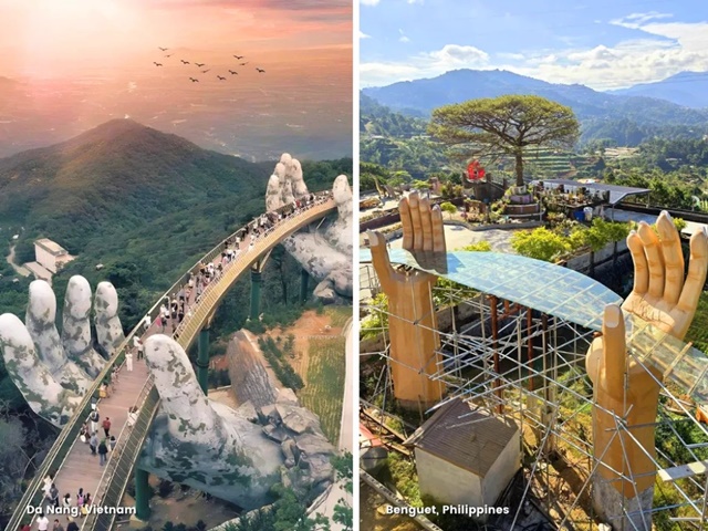 Chưa kịp đ&oacute;n kh&aacute;ch, c&acirc;y cầu &lsquo;nh&aacute;i&rsquo; Cầu V&agrave;ng ở Đ&agrave; Nẵng đ&atilde; khiến dư luận b&ugrave;ng nổ