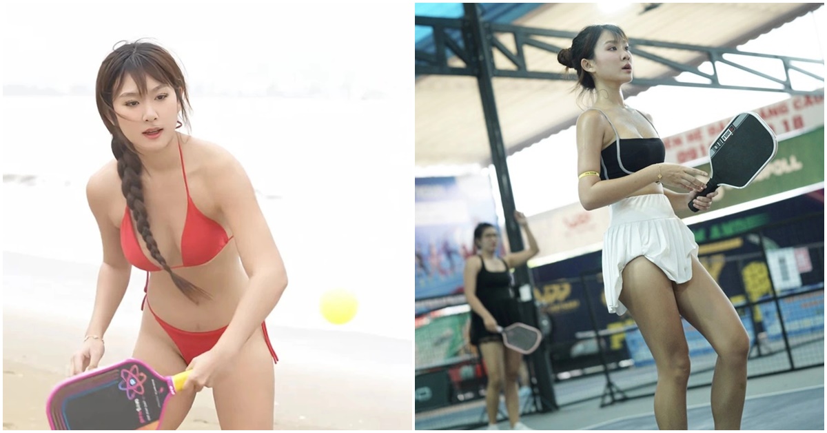 C&ocirc; g&aacute;i mặc bikini chơi pickleball ch&iacute;nh thức l&ecirc;n tiếng sau loạt tranh c&atilde;i, tuy&ecirc;n bố 1 c&acirc;u &lsquo;xanh rờn&rsquo;