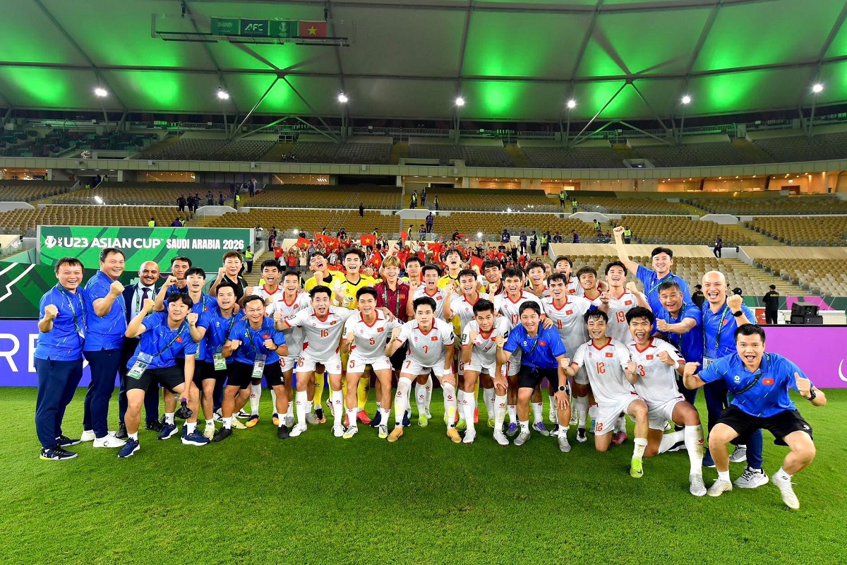 Bảng xếp hạng VCK U23 ch&acirc;u &Aacute; 2026 mới nhất: U23 Việt Nam chạm cột mốc lịch sử, x&aacute;c định đối thủ ở Tứ kết