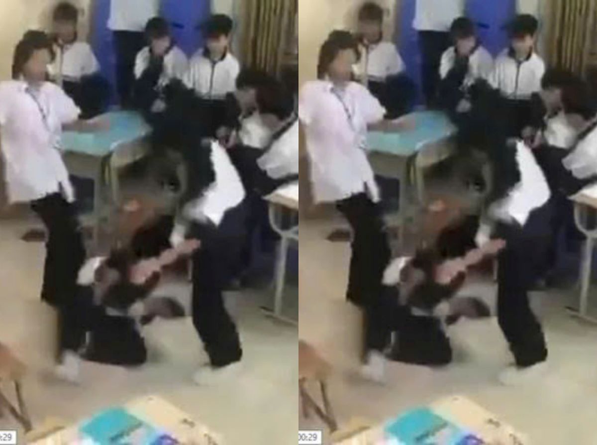 Kinh ho&agrave;ng clip nữ sinh bị k&eacute;o l&ecirc;, đ&aacute;nh hội đồng tại Hải Ph&ograve;ng: Nạn nh&acirc;n phải nhập viện