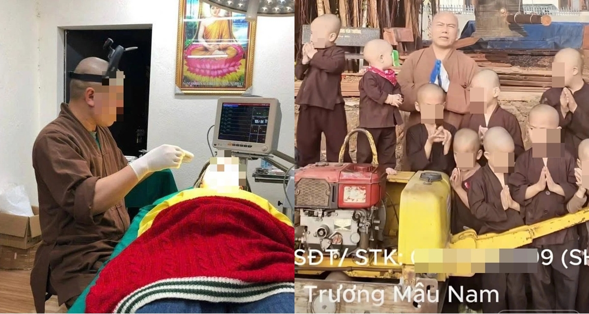 Sự thật về h&igrave;nh ảnh trụ tr&igrave; ch&ugrave;a Cẩm La n&acirc;ng mũi, l&agrave;m răng sứ cho người d&acirc;n, ch&iacute;nh quyền y&ecirc;u cầu n&oacute;ng