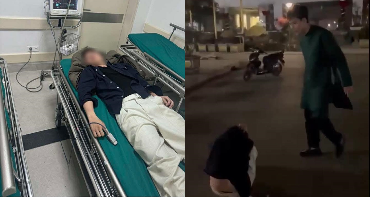 C&ocirc;ng an th&ocirc;ng tin n&oacute;ng vụ nam thanh ni&ecirc;n đ&aacute;nh người xa lạ đến mất nhận thức rồi bỏ đi ở H&agrave; Nội