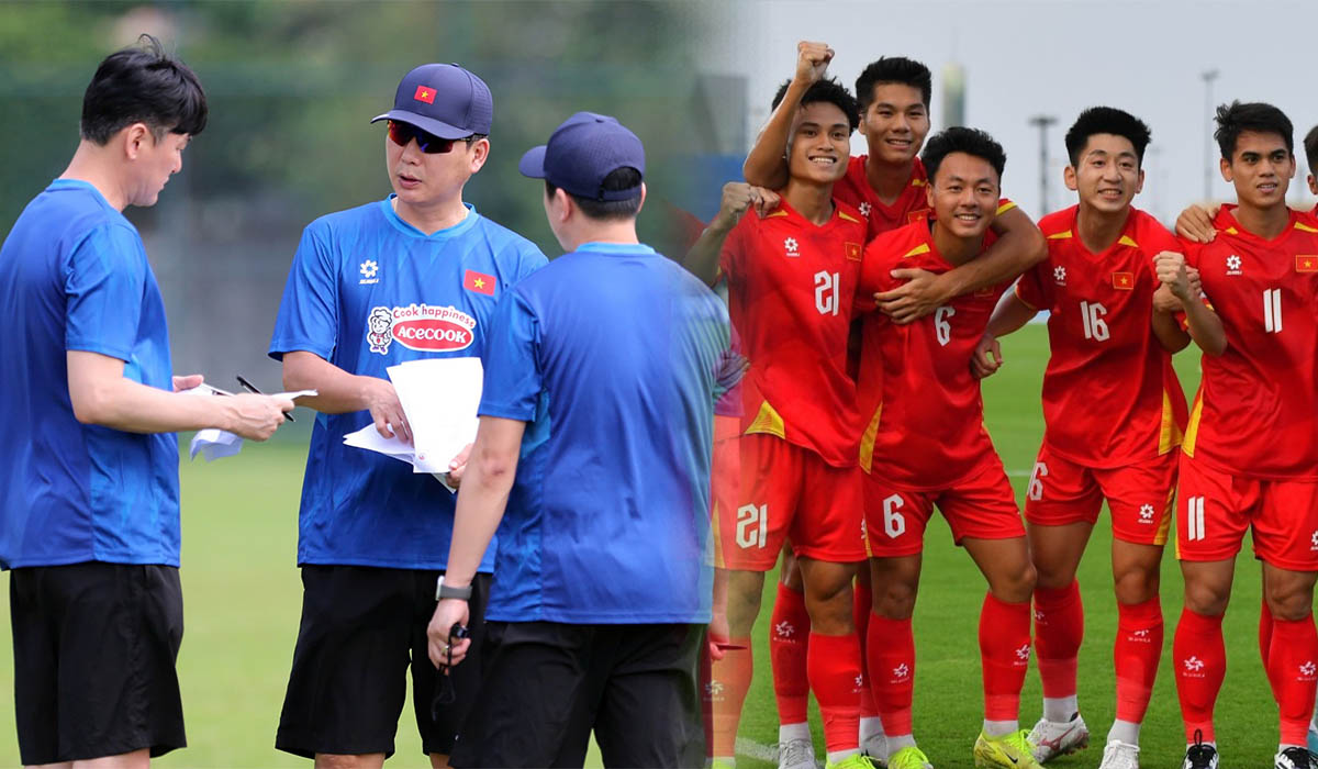 U23 Việt Nam tập \'b&agrave;i lạ\' trước trận Tứ kết, HLV Kim Sang-sik c&oacute; \'tuyệt chi&ecirc;u\' khuất phục UAE