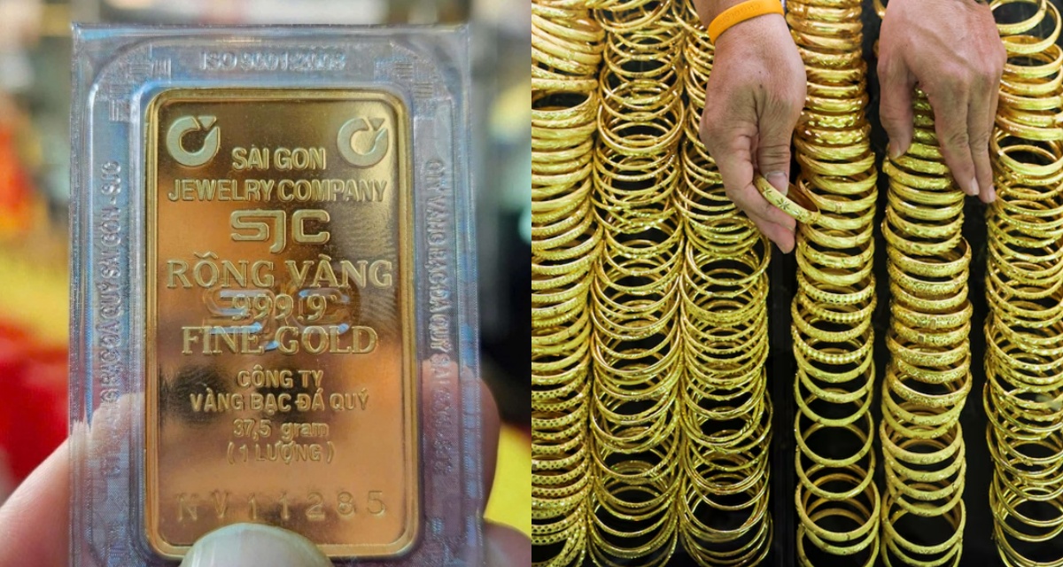 Gi&aacute; v&agrave;ng h&ocirc;m nay 14-1 lập đỉnh chưa từng c&oacute;: V&agrave;ng trong nước neo kỷ lục, thị trường thế giới bất ngờ hạ nhiệt