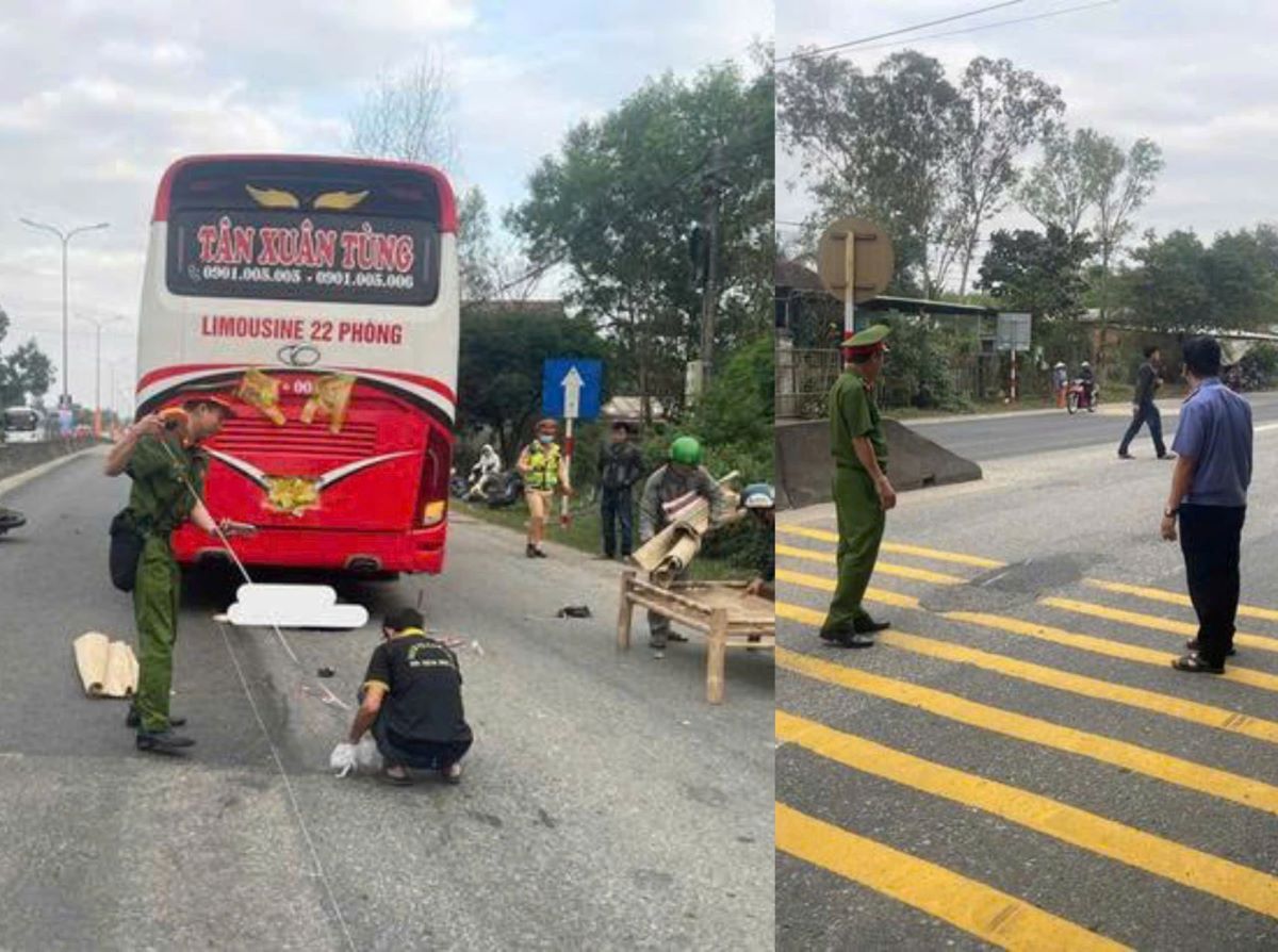 Hiện trường vụ tai nạn xe kh&aacute;ch khiến c&ocirc; g&aacute;i 22 tuổi tử vong: Gia cảnh thương t&acirc;m g&acirc;y x&uacute;c động