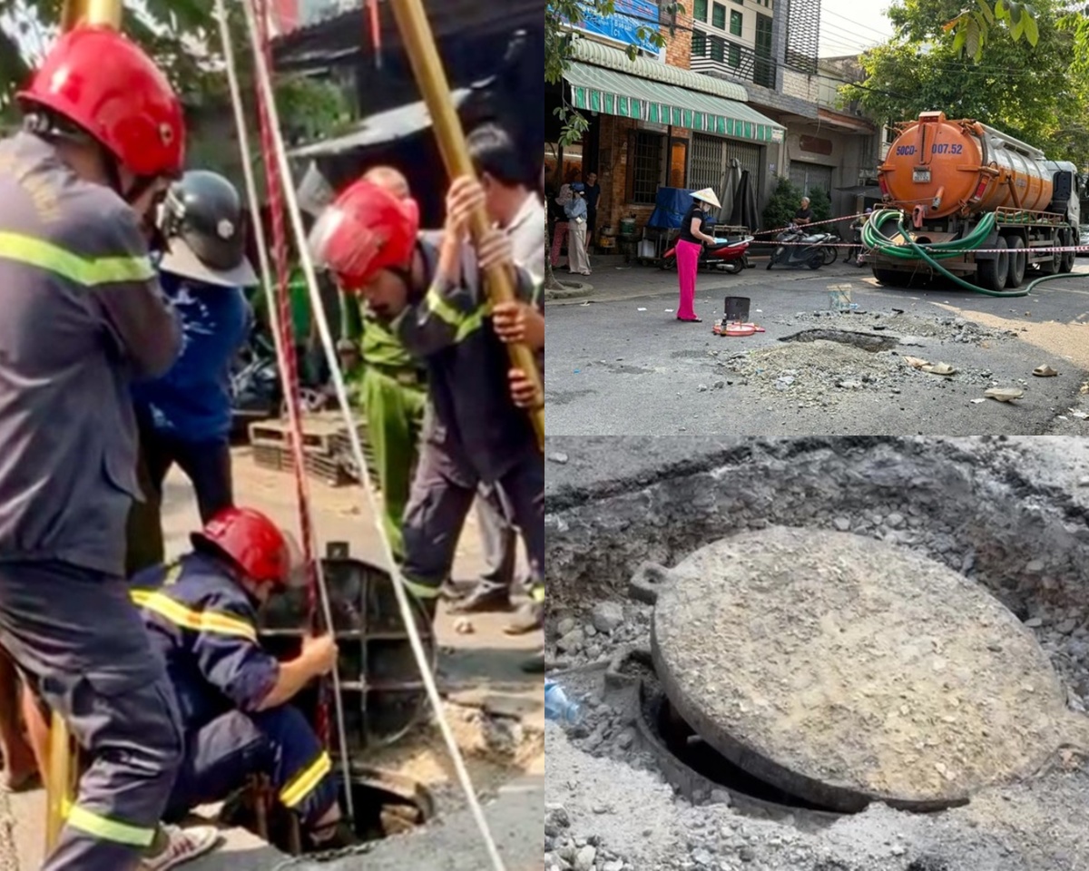 TPHCM: Hai c&ocirc;ng nh&acirc;n tử vong thương t&acirc;m trong l&uacute;c đang nạo v&eacute;t hố ga, tiết lộ gi&acirc;y ph&uacute;t sinh tử