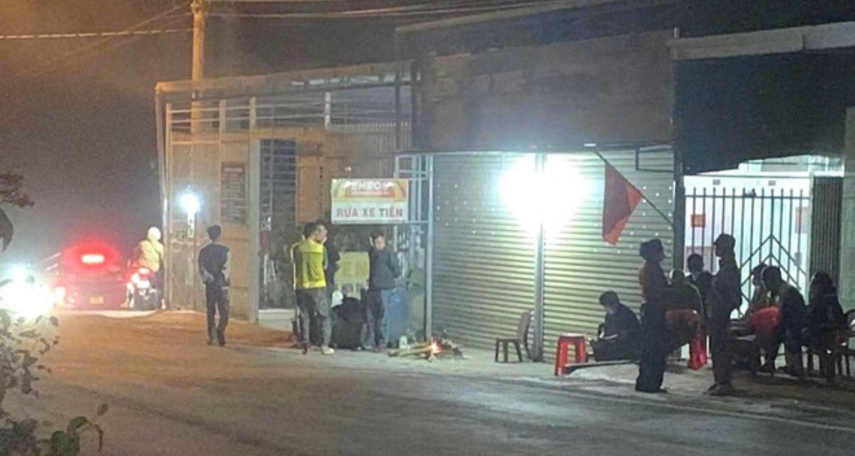 Hiện trường 1 c&ocirc;ng nh&acirc;n thi c&ocirc;ng cầu Đại B&igrave;nh tử vong ở khu vực nh&agrave; trọ, dấu hiệu trước khi sự việc xảy ra