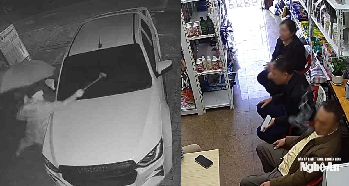 Người lạ che k&iacute;n mặt đập ph&aacute; &ocirc; t&ocirc; ở Nghệ An: Người th&acirc;n sang xin lỗi, chủ xe c&oacute; c&aacute;ch xử l&yacute; kh&ocirc;ng ngờ