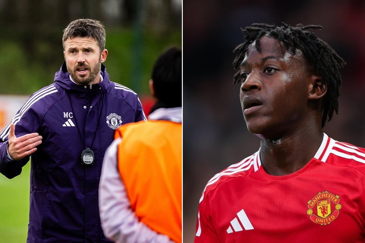 Michael Carrick c&oacute; thay đổi bước ngoặt, Man United ch&iacute;nh thức chốt tương lai Kobbie Mainoo