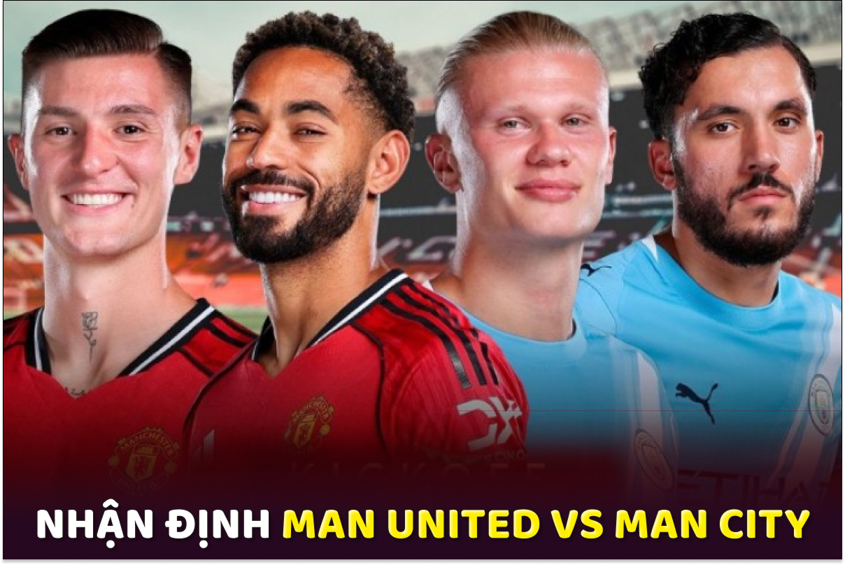 Nhận định b&oacute;ng đ&aacute; MU vs Man City - V&ograve;ng 22 Ngoại hạng Anh: Mbeumo trở lại, HLV Carrick g&acirc;y bất ngờ?