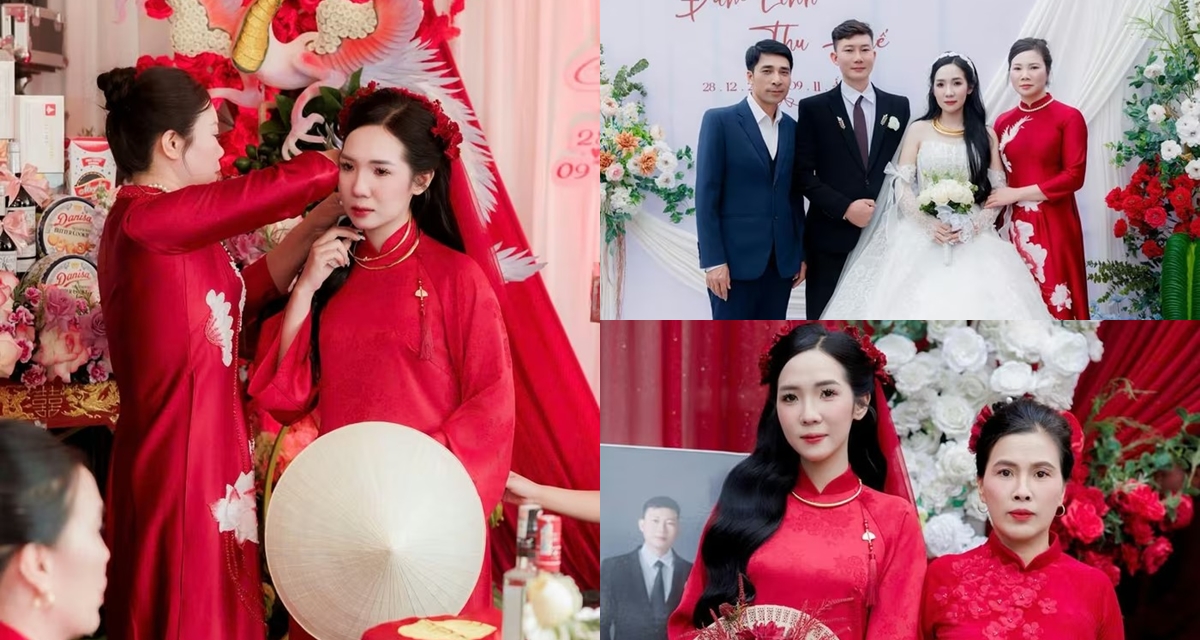 Bố mẹ chồng l&agrave;m 45 m&acirc;m cỗ gả con d&acirc;u cũ, lời dặn d&ograve; khi l&ecirc;n xe hoa khiến tất cả rơi nước mắt