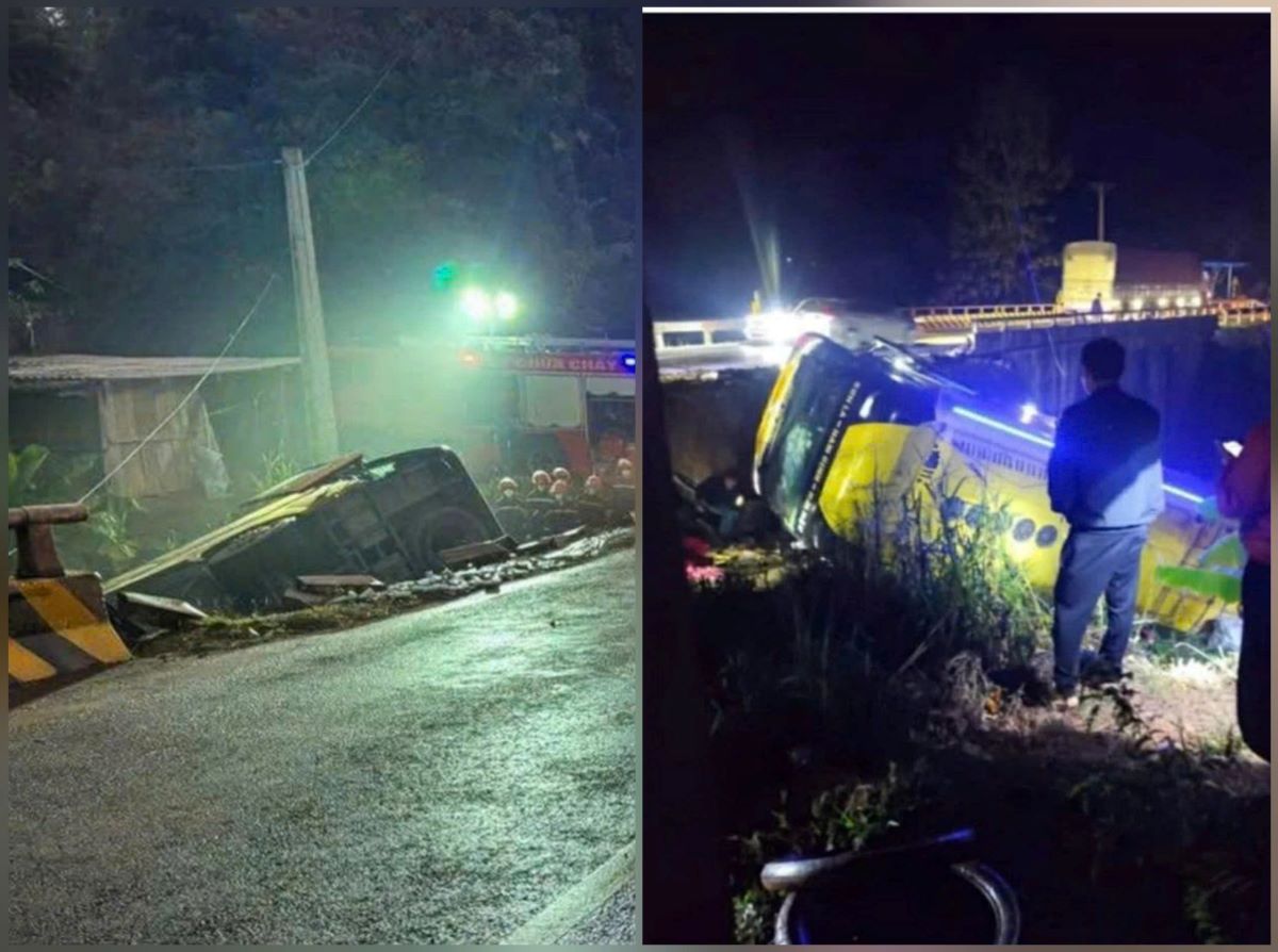 Vụ tai nạn xe kh&aacute;ch ở Sơn La: Kinh ho&agrave;ng gi&acirc;y ph&uacute;t kẹt phanh khiến 3 người tử vong tại chỗ