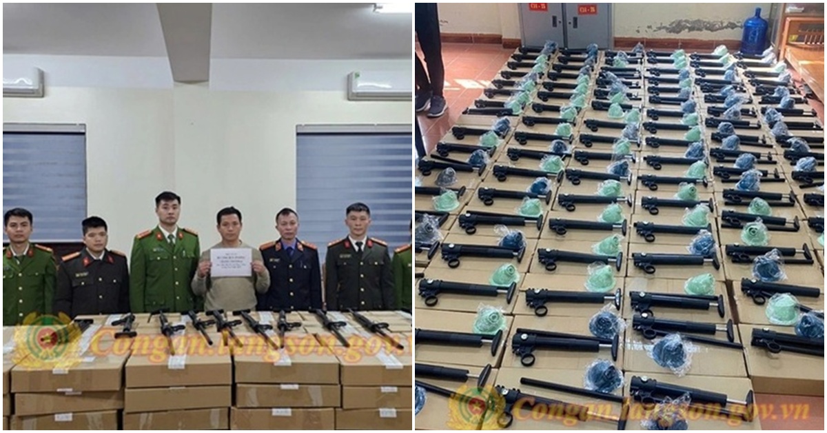 &lsquo;B&oacute;c trần&rsquo; chi&ecirc;u thức ngụy trang tinh vi 320 khẩu s&uacute;ng qu&acirc;n dụng ở Lạng Sơn, h&eacute; lộ lời khai của kẻ &lsquo;bu&ocirc;n h&agrave;ng&rsquo;