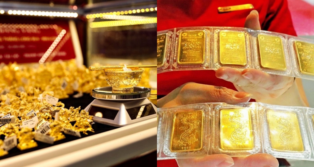 Gi&aacute; v&agrave;ng h&ocirc;m nay chiều 18/01 bất ngờ &lsquo;đứng im&rsquo;, v&agrave;ng miếng SJC v&agrave; v&agrave;ng nhẫn giữ mốc cao kỷ lục