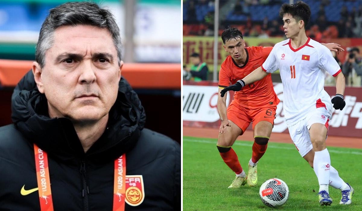 U23 Trung Quốc nhận cảnh b&aacute;o, HLV ch&acirc;u &Acirc;u \'ngồi tr&ecirc;n đống lửa\' ở trận đại chiến U23 Việt Nam?