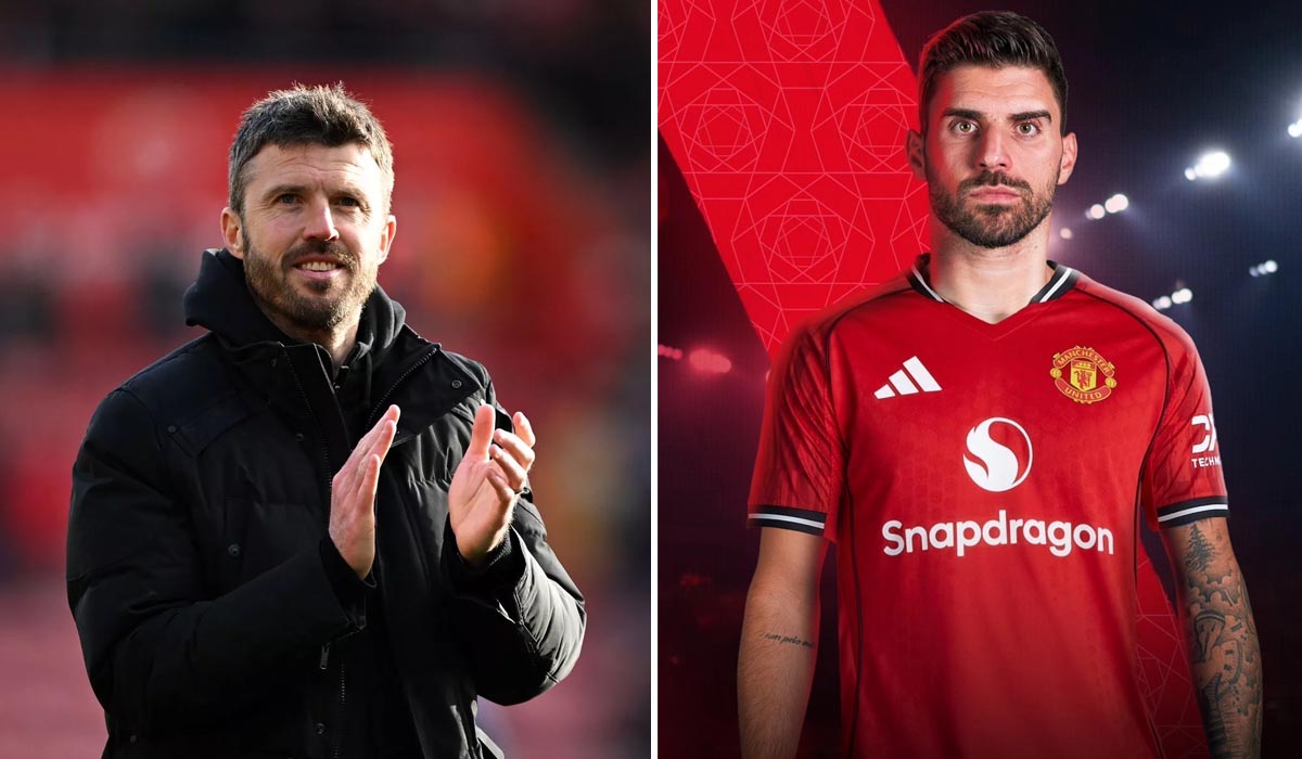 HLV Carrick nhận m&oacute;n qu&agrave; lớn sau trận thắng Man City, Man United đ&oacute;n bom tấn đầu ti&ecirc;n năm 2026?